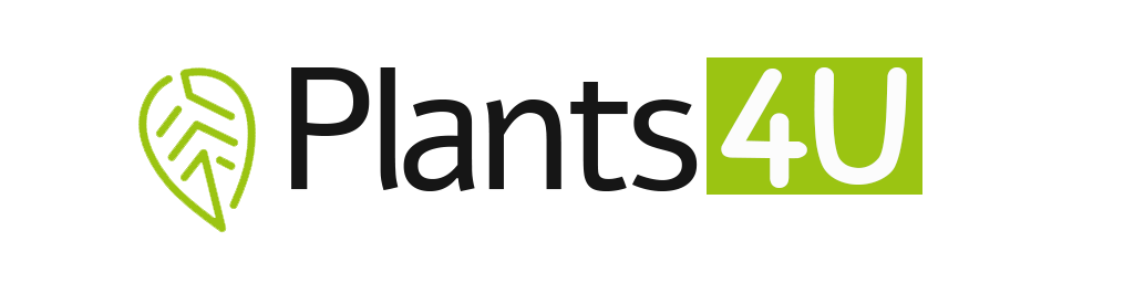 לוגו גדול plants4u – משתלה אונליין